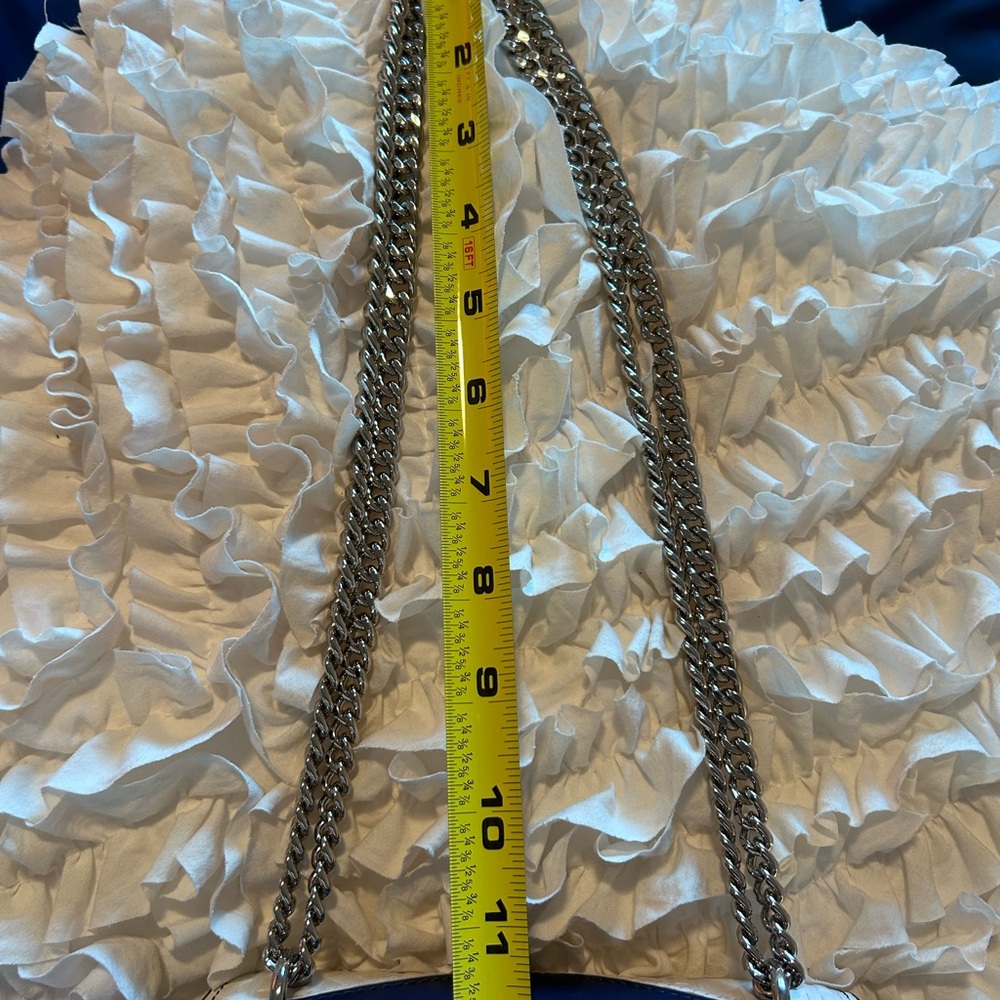 HENRI BENDEL • Warren Street Micro Body Bag • White Navy • - Picture 8 of 15